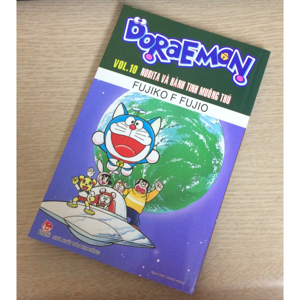 [ Sách ] Doraemon Truyện Dài - Tập 10 - Nobita Và Hành Tinh Muông Thú (Tái Bản 2019)