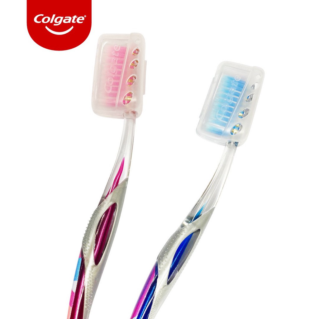 [HB gift] Kem đánh răng Maxfresh Bạc hà 200g + Hộp 2 Nắp đậy bảo vệ đầu bàn chải đánh răng Colgate