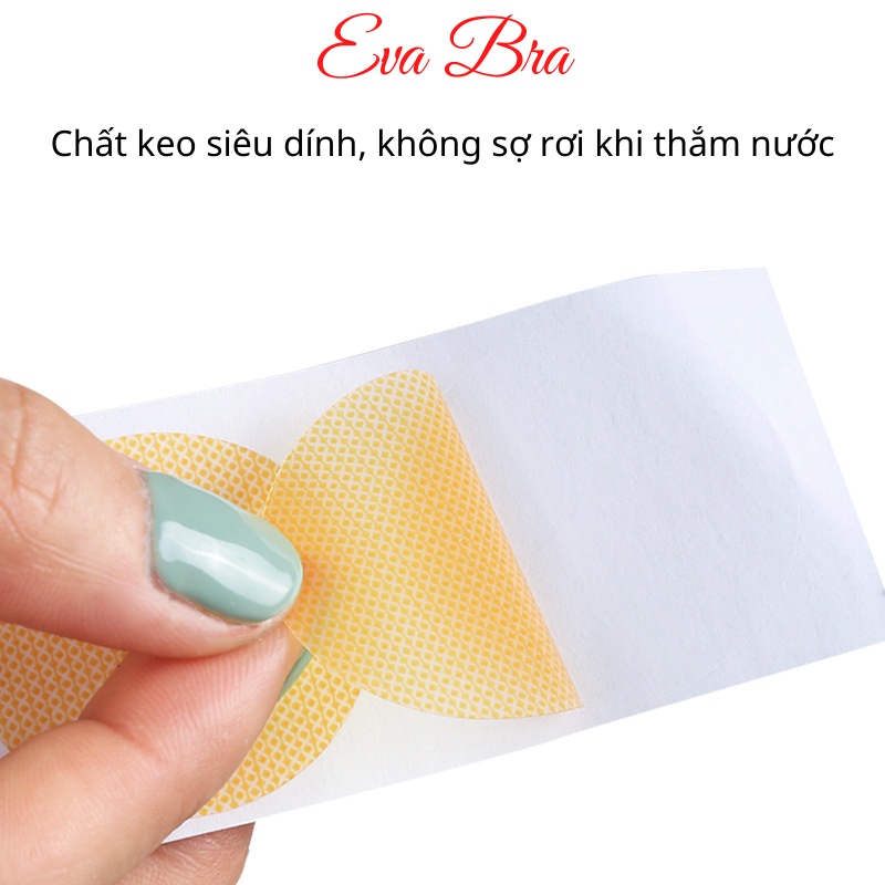 Set 10 miếng dán che ti ngực dành cho nam giới Eva Bra 1.7