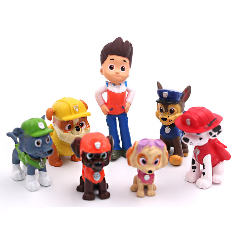 Set 12 Mô Hình Đồ Chơi Chú Chó Dễ Thương Cho Bé