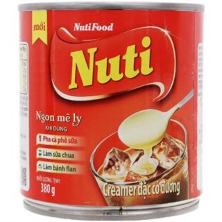 Lon Sữa đặc có đường Nuti đỏ 380g