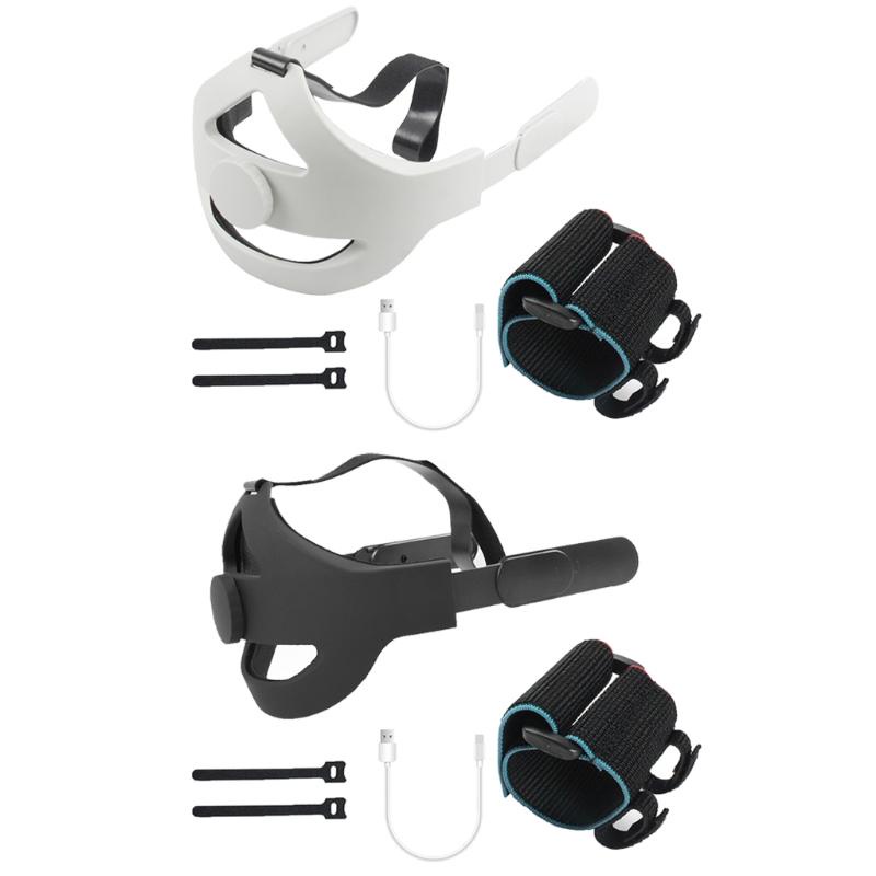 Dây đeo đầu gắn tai nghe cho kính thực tế ảo Oculus Quest 2 | BigBuy360 - bigbuy360.vn