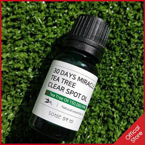 Tinh dầu tràm trà cho da mụn Some By Mi 30 Days Miracle Tea Tree Clear Spot Oil 10ml