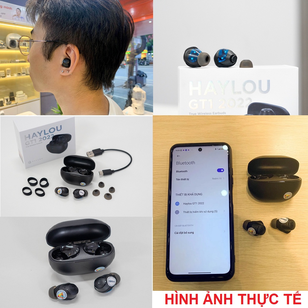 Tai nghe bluetooth Haylou GT1 2022 chính hãng