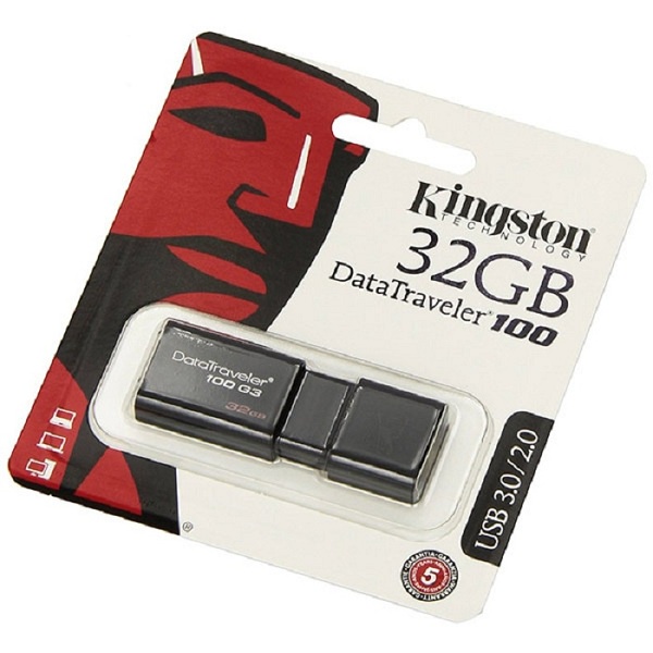 USB Kingston DT100G3 32G - Nhập Khẩu bảo hành 5 năm !