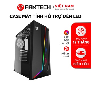 Vỏ Cây Máy Tính, Vỏ Case Máy Tính, Vỏ Thùng Máy Tính Hỗ Trợ Đèn LED Siêu Đẹp FANTECH CG71/CG72 -  Hàng Chính Hãng