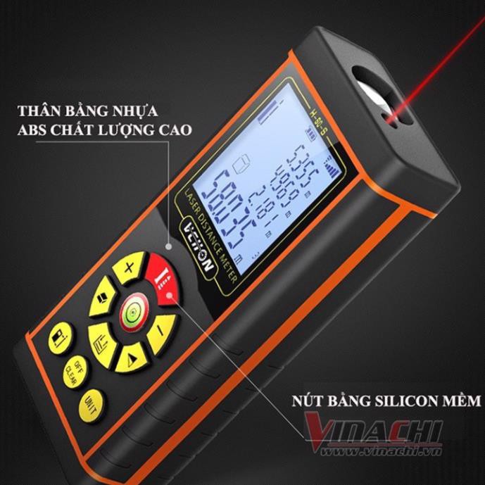 Máy Đo Khoảng Cách Vechon 100m - Máy Đo Khoảng Cách Vechon Sử Dụng Laser Bảo Hành 6 Tháng