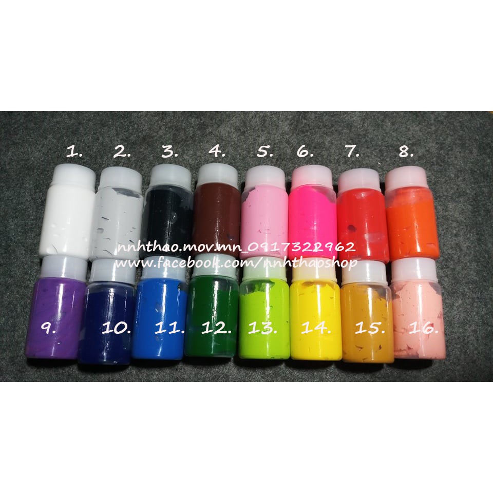 Màu acrylic lọ 20ml