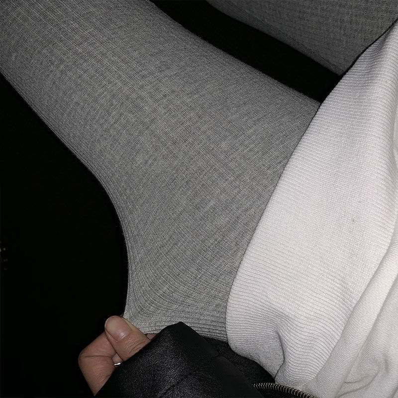 IMAODOU Quần legging cạp cao 9 điểm bằng cotton mỏng 100% dệt sợi dọc thời trang xuân thu có cỡ lớn cho nữ | BigBuy360 - bigbuy360.vn