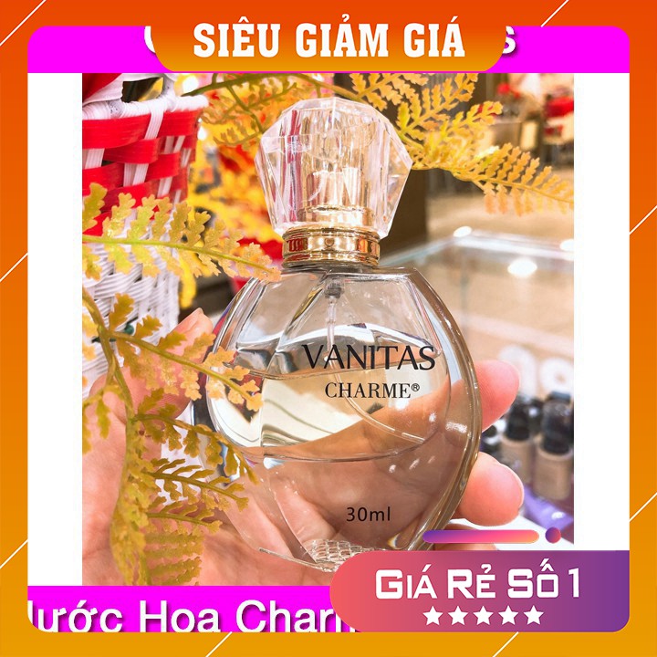 [FreeShip – Xả kho] NƯỚC HOA CHARME VANITAS 30ML, NƯỚC HOA NỮ CHÍNH HÃNG