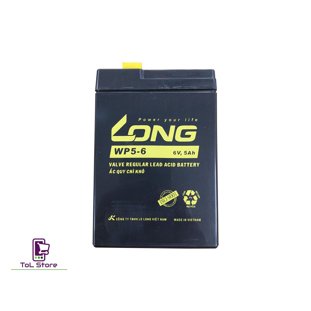 Ắc Quy LONG WP5-6 (6V-5AH)