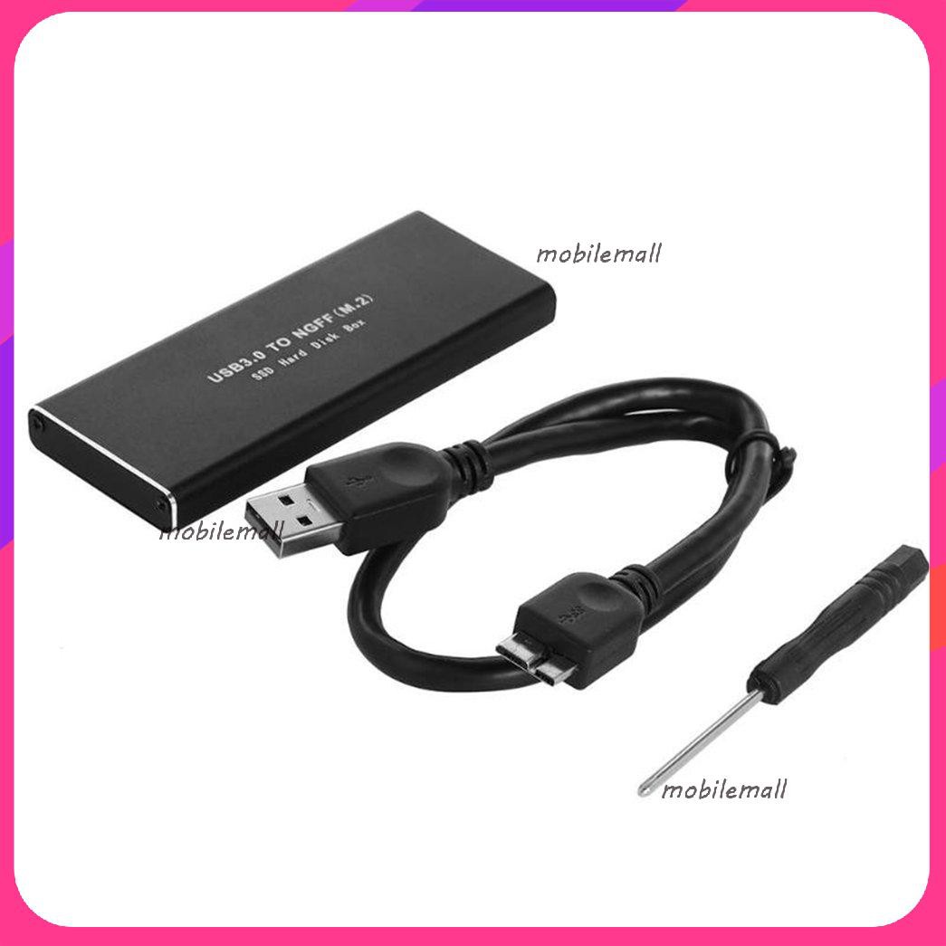 M.2 NGFF TO USB3.0 SSD Mobile Hard Disk Solid Hard Drive Hard-disk Cartridge | BigBuy360 - bigbuy360.vn
