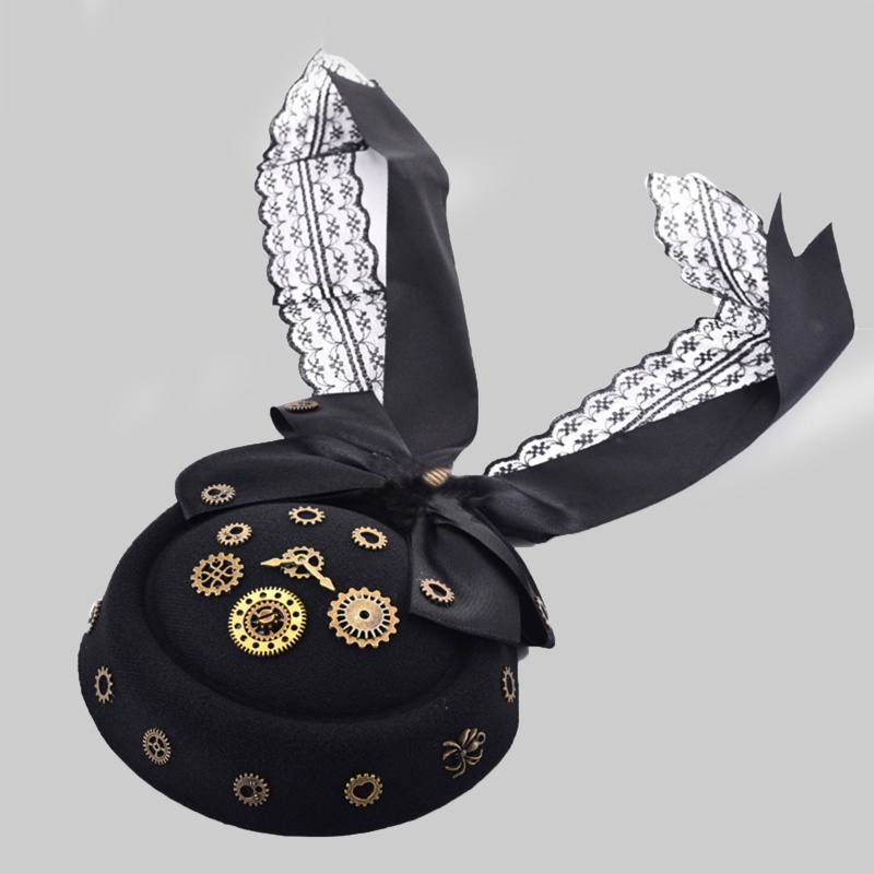 Kẹp Tóc Hình Nón Hơi Nước Phong Cách Steampunk Cho Người Lớn Dịp Halloween
