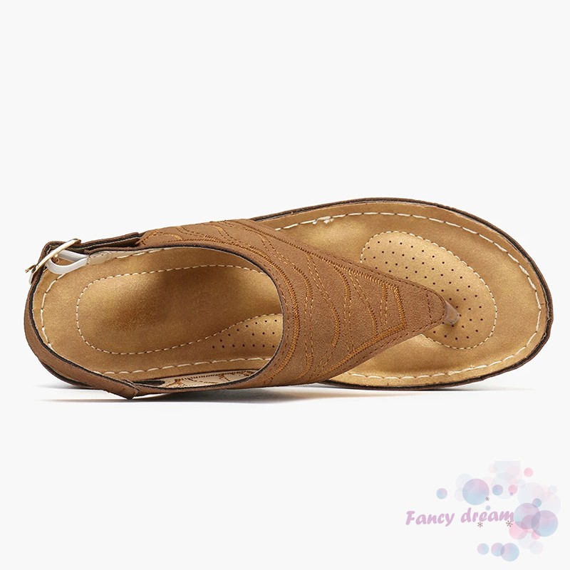 Sandals mềm xỏ ngón siêu nhẹ thời trang nữ đi biển