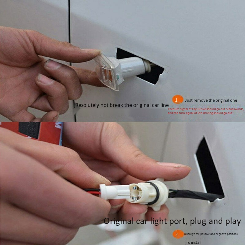 Đèn Led Xi Nhan Màu Vàng Cho Chevrolet Cruze 2009-2012