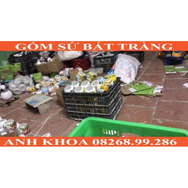 Combo 1 đèn tinh dầu size to và 5 tinh dầu tự chọn hương - Gốm sứ Bát Tràng Anh Khoa