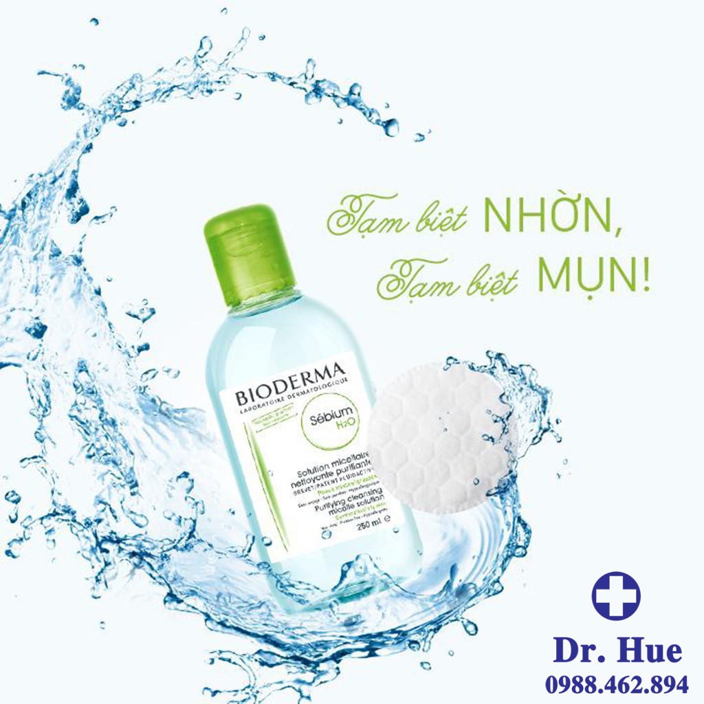 [CHÍNH HÃNG] Nước Tẩy Trang BIODERMA H2O SOLUTION 500ml