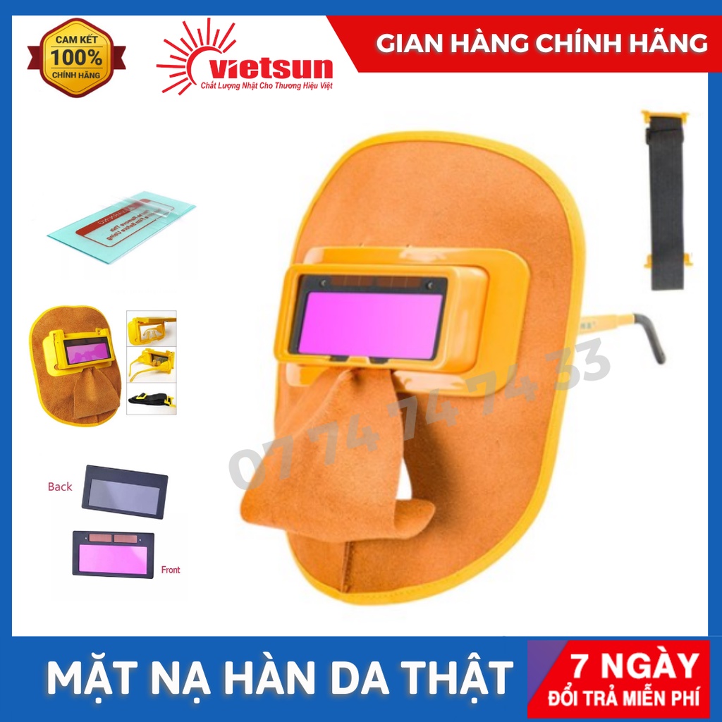 Mặt nạ hàn điện tử bằng da, mặt nạ hàn - 𝑽𝒊𝒆𝒕𝒔𝒖𝒏