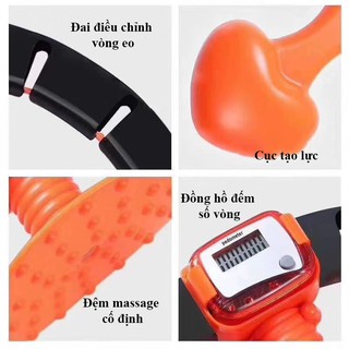 [ Bảo hành 12 tháng ] vòng lắc eo giảm béo bụng