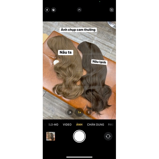 DJ- 10 Tóc giả cả đầu xoăn lơi 55cm