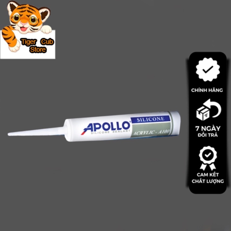 Keo silicon Apollo A100 dán kính