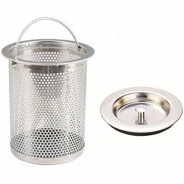 PVN20753 Lọc rác bồn rửa bát inox có nắp đậy T2