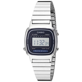 Đồng Hồ Casio Nữ Đồng Hồ Casio Chính Hãng Casio Vintage Huyền Thoại LA670WA - 1D Dây Thép Fullbox.