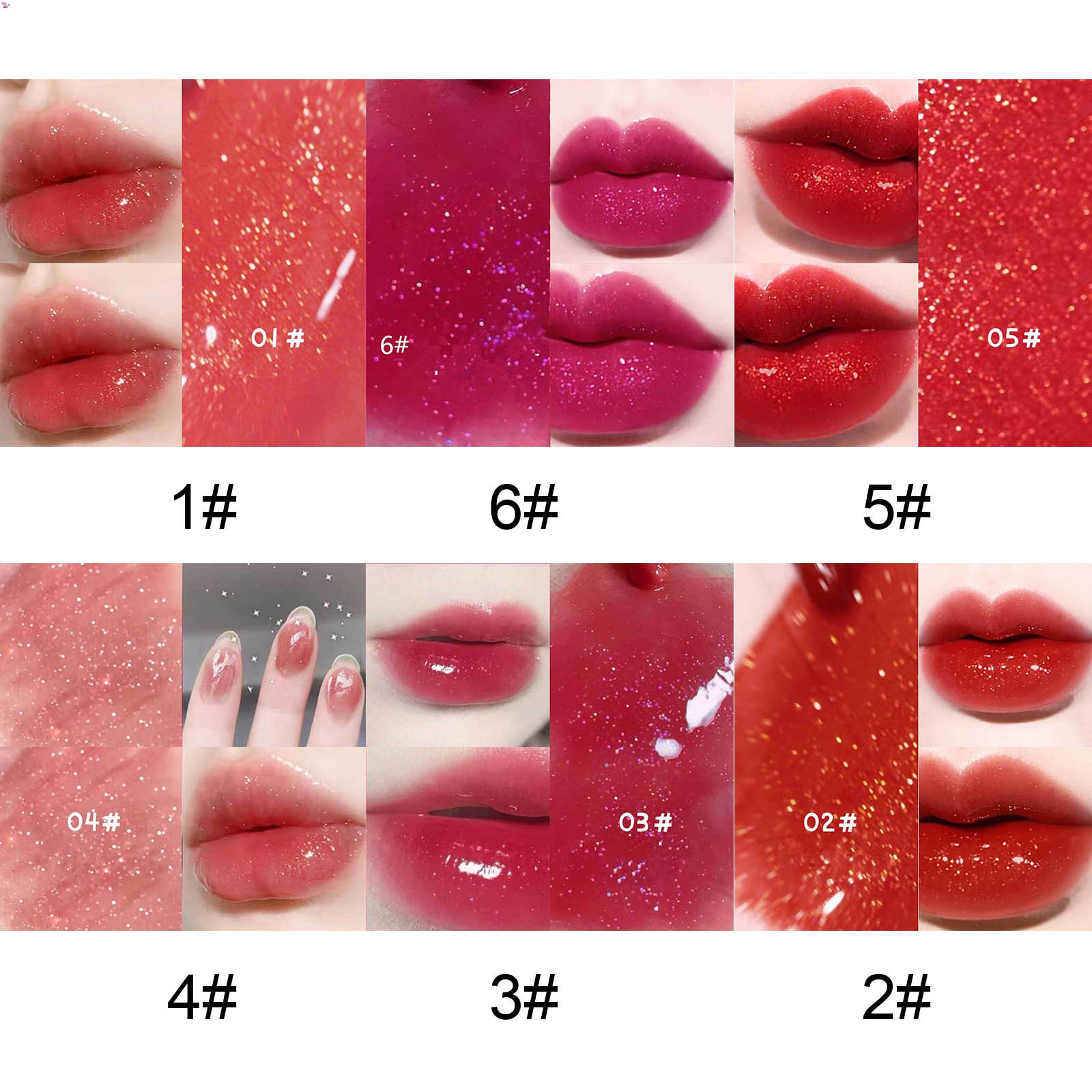 (Hàng Mới Về) Son Kem Bóng Dưỡng Ẩm Không Thấm Nước Lâu Trôi | BigBuy360 - bigbuy360.vn