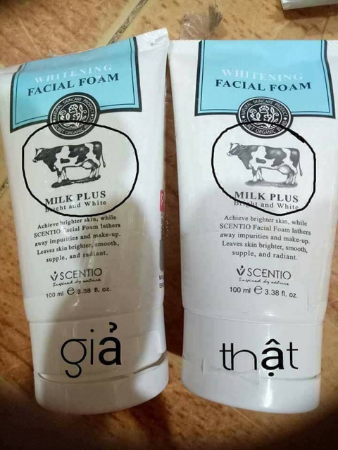 SỮA RỬA MẶT BÒ Milk Plus Q10 100ml thái lan