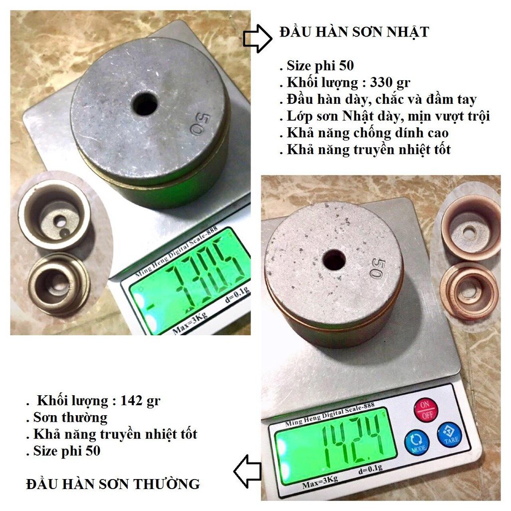 Đầu hàn nhiệt PPR SƠN Nhật 20-25-32-40-50