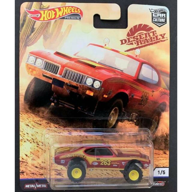 Xe Mô Hình Hot Wheels Set Desert Rally