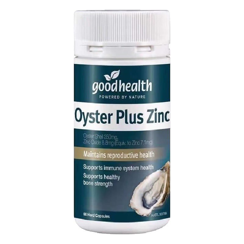 Tinh chất hàu biển Oyster Plus ZinC Goodhealth 60 viên - viên hàu úc