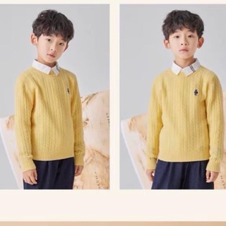 Áo len gấu bé trai bé gái 90-150