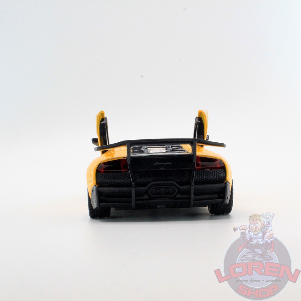 Mô hình ô tô kim loại Lamborghini Murciélago lp670-4 SV tỷ lệ 1:36, siêu xe đồ chơi chạy cót lorenshop