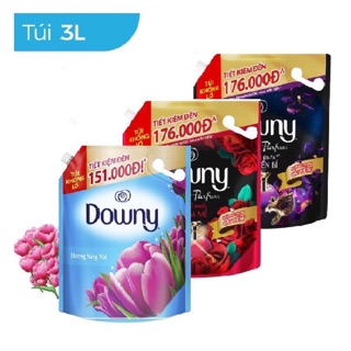 Nước Xả Vải Downy Hương Nước Hoa Túi 3L