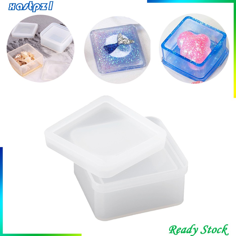 Khuôn hình hoa/trái tim/vuông dùng để làm bánh/đồ thủ công resin DIY siêu bền