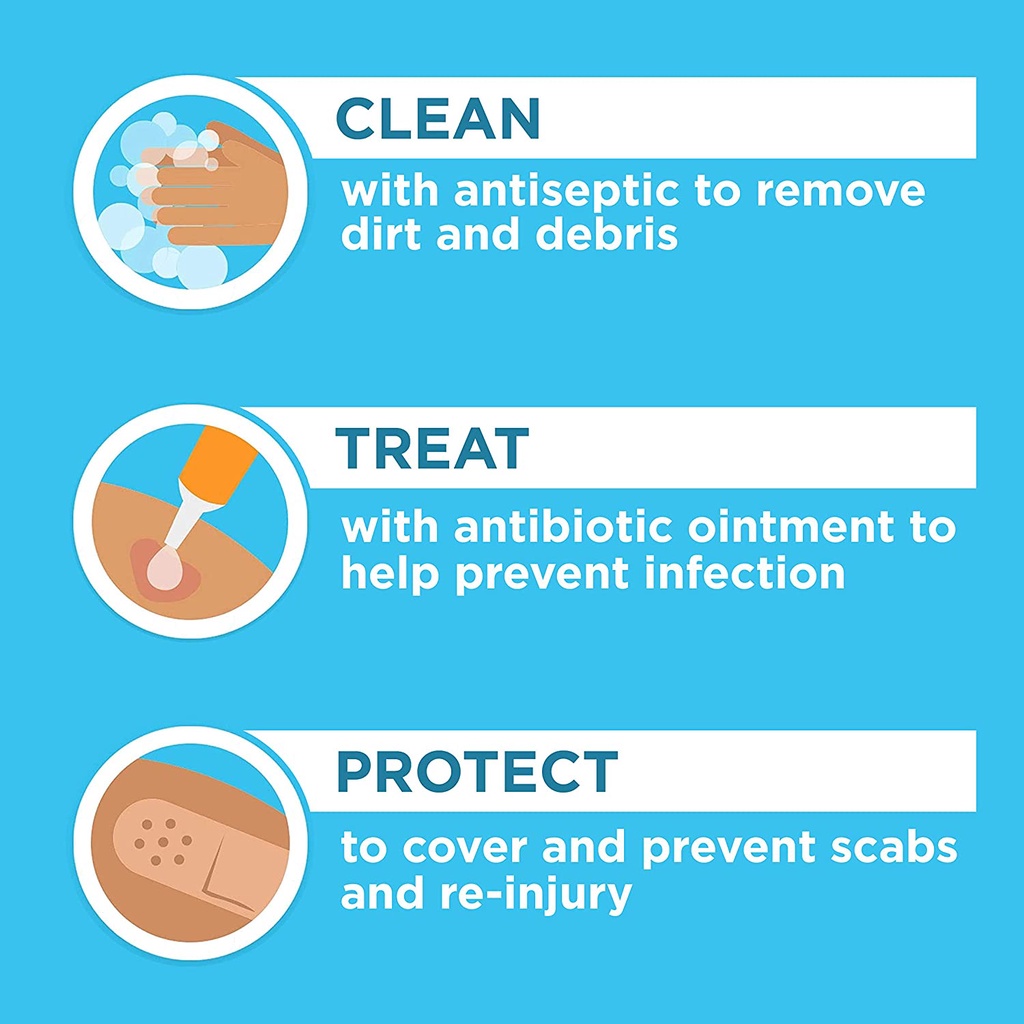 Neosporin Antibiotic Pain-Relieving, Anti-Itch, Scar First Aid Ointment - Kem bôi giảm đau, ngăn ngừa sẹo