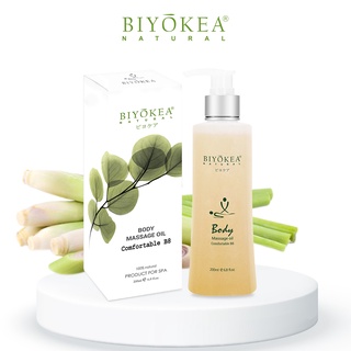 Dầu Massage Body Biyokea Comfortable B8 Giúp Thoải Mái, Giảm Stress, Dưỡng Ẩm Da Được Dùng Trong Spa