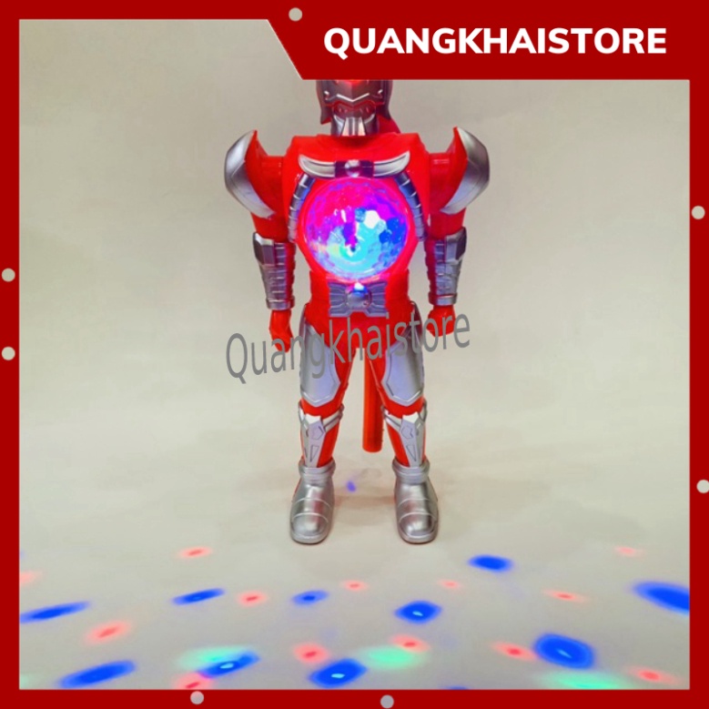 Đồ chơi lồng đèn trung thu hình siêu nhân có pin nhạc đèn