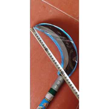 Dao  liềm phát cỏ loại to/ Dao phát cỏ  cán  dài 41cm bằng ống mạ kẽm chắc chắn