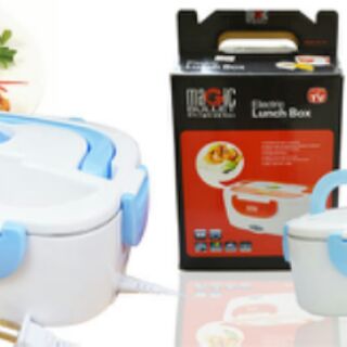 Hộp cơm hâm nóng tự động ruột inox