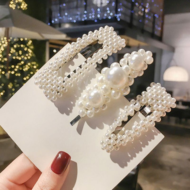 Youyo Set 3 Kẹp Tóc Hợp Kim Phong Cách Hàn Quốc Sang Trọng Cho Nữ