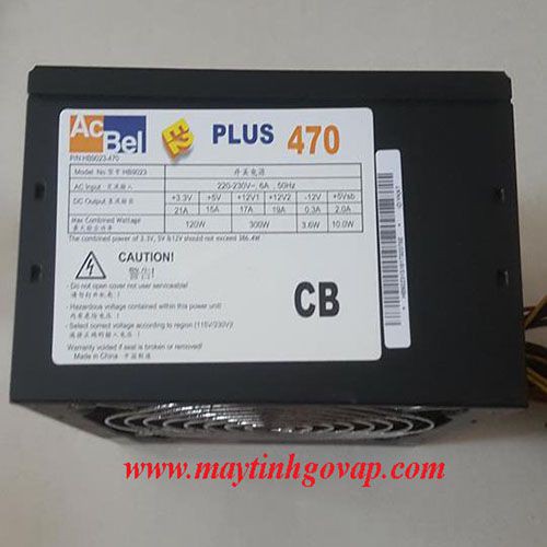 Nguồn máy tính AcBel E2-470 Plus-470W