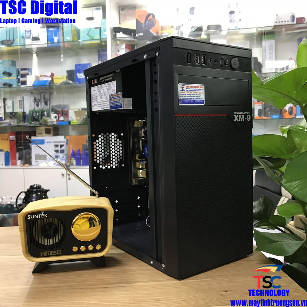 Case Máy Tính Để Bàn Core i3-2100/ 4Gb/ Mainboard H61 LGA1155 | Thích Hợp Văn Phòng, Giải Trí, Chơi Game Nhẹ