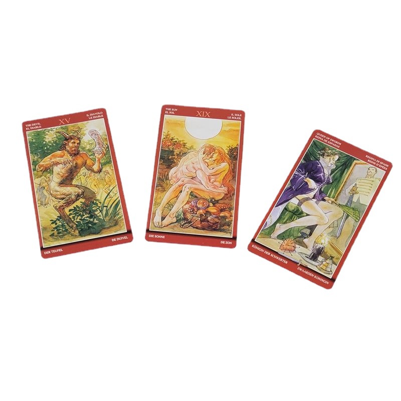 Bộ bài Tarot Sexual Magic Nifoki