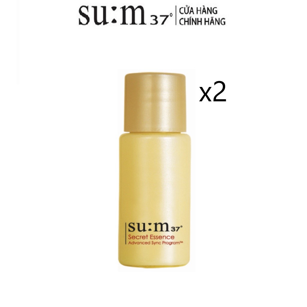 [HB Gift] Combo 2 Nước thần cải thiện 6 vấn đề da Su:m37 Secret Essence Advanced Sync Program