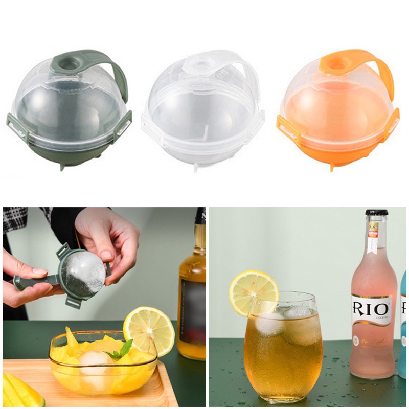 Khuôn Làm Đá Viên Nhanh Chóng Sáng Tạo 5CM Dễ Tháo Gỡ Có Thể Tái Sử Dụng Cho Nhà Bếp/Quầy Bar