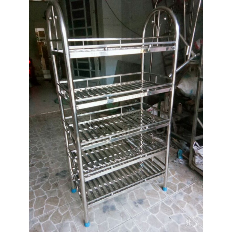 Kệ chén thẻ hộp vòng cung lắp ráp siêu gọn chắc chắn nhiều kích thước 40*60,40*80,50*80- kệ siêu to - nhiều tầng