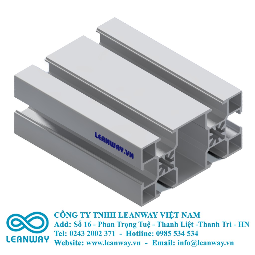 Nhôm định hình 40x80 (LWA-480682700-2) - Miễn phí cắt theo kích thước yêu cầu. | BigBuy360 - bigbuy360.vn