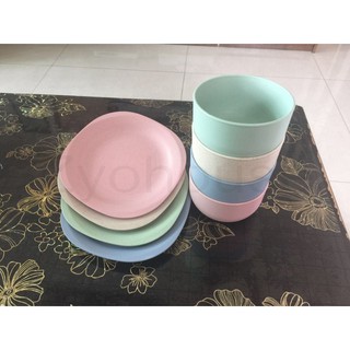 Bộ đĩa lúa mạch an toàn cho gia đình